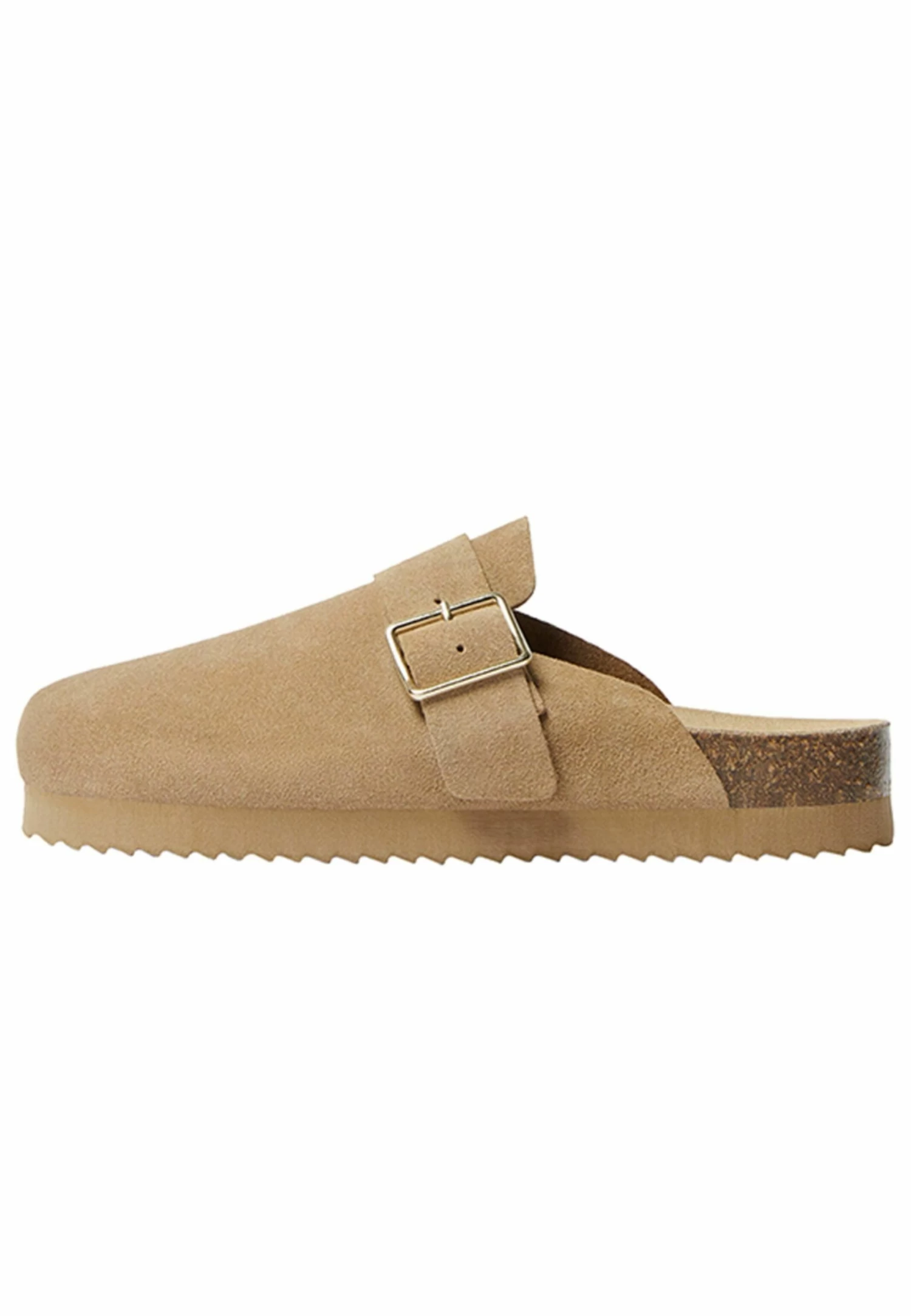 BERSHKA Pantoffels - Sand 2 BERSHKA Pantoffels - Sand - Afbeelding 2