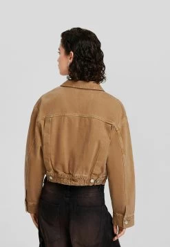 BERSHKA With Pockets - Spijkerjas - Camel -Bershka 011c9b629eb84de1b764c50f0bdd5e87
