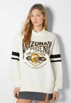 BERSHKA Poloshirt - Beige