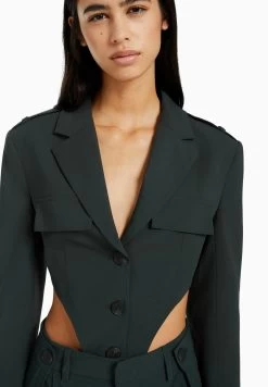 BERSHKA Tailored- Blazer - Grey 9 BERSHKA Tailored- Blazer - Grey -Bershka 05b822f327d44e7e801b391eebe3eaa9