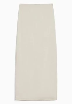 BERSHKA With Side Slit - Maxirok - Stone 11 BERSHKA With Side Slit - Maxirok - Stone -Bershka 09dc208135544e35804824c8e7b5d19b