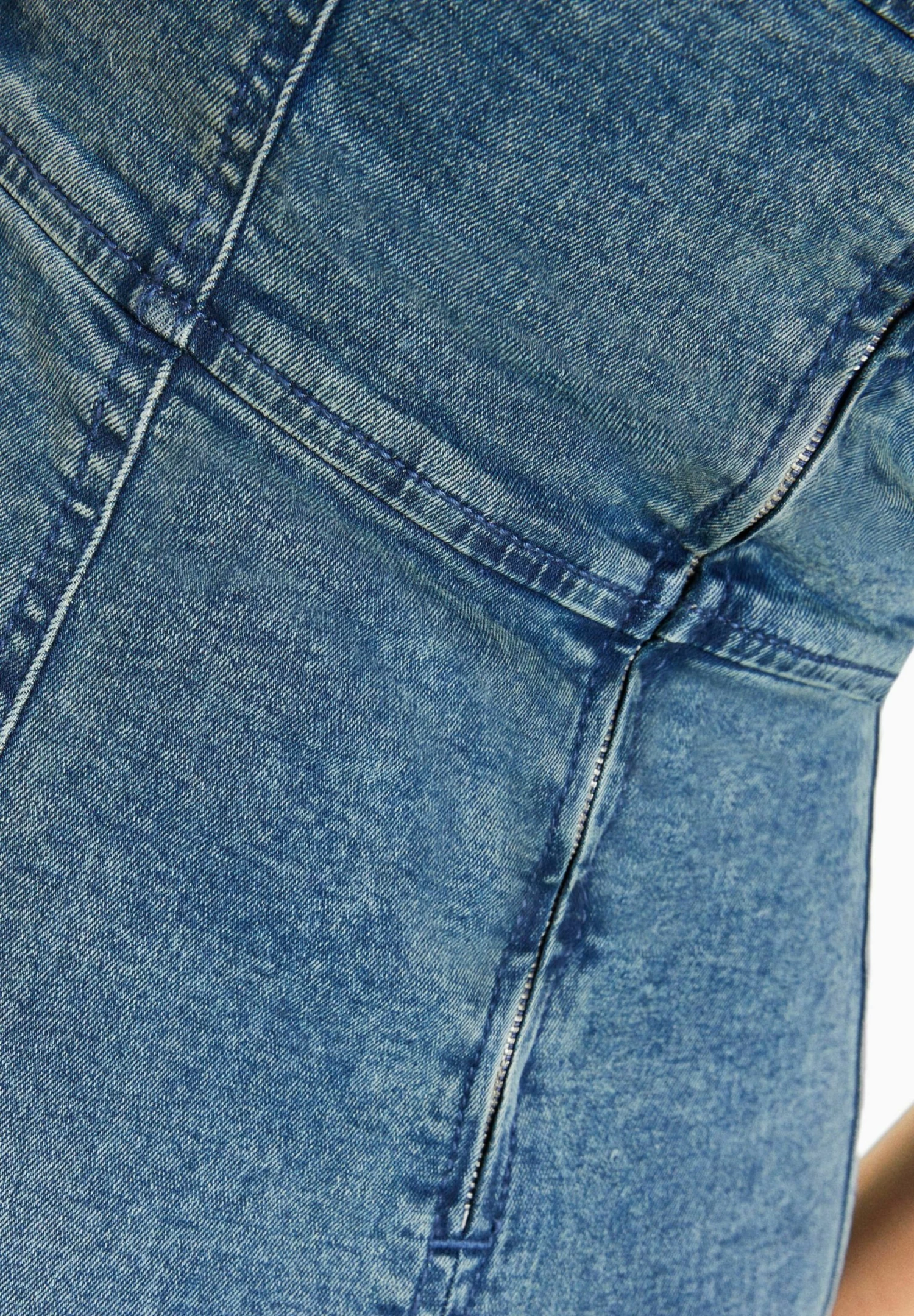 BERSHKA Long-Bandeau - Maxi-Jurk - Light Blue 5 BERSHKA Long-Bandeau - Maxi-Jurk - Light Blue - Afbeelding 5