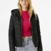 BERSHKA Winterjas - Black