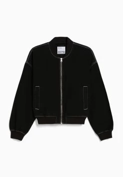 BERSHKA With Contrast Thread - Spijkerjas - Black -Bershka 0afa7ebbef5e4bd5a23ca0bcbee7b415