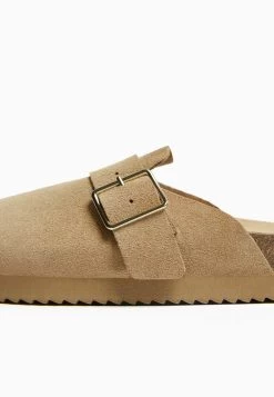 BERSHKA Pantoffels - Sand 12 BERSHKA Pantoffels - Sand -Bershka 0c485e448425458391644f292547fd53