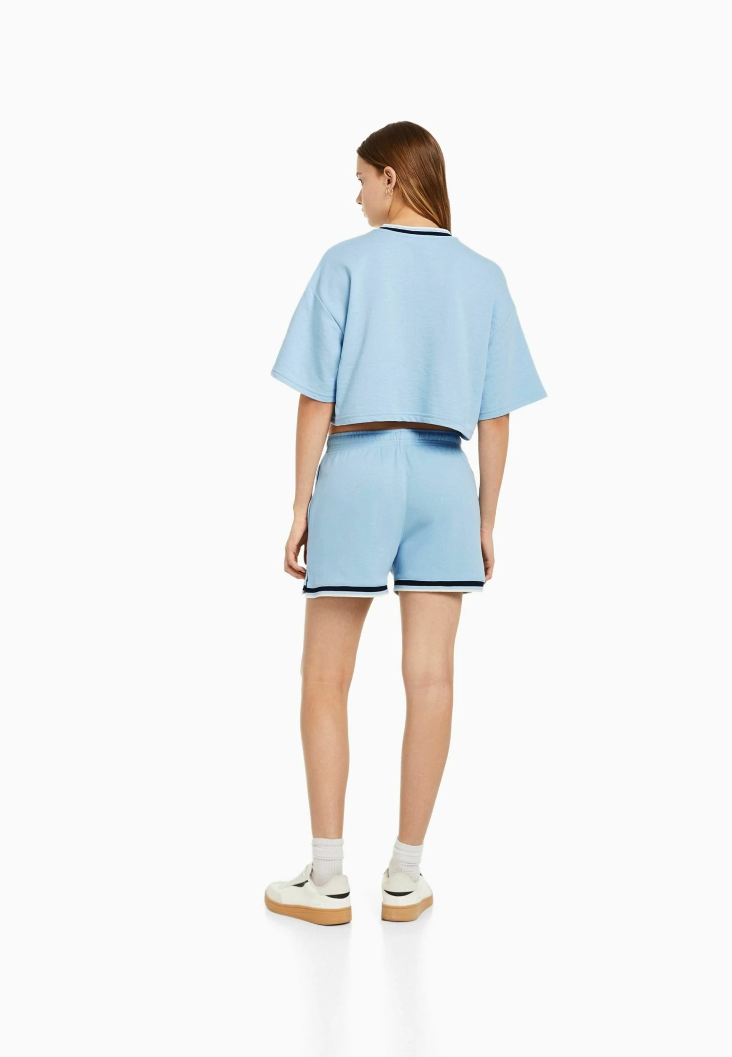 BERSHKA With Trims - Trainingsbroek - Light Blue 3 BERSHKA With Trims - Trainingsbroek - Light Blue - Afbeelding 3