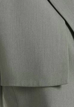 BERSHKA Cropped- Blazer - Grey -Bershka 0dacdb7308094f91b68225841cc7c345