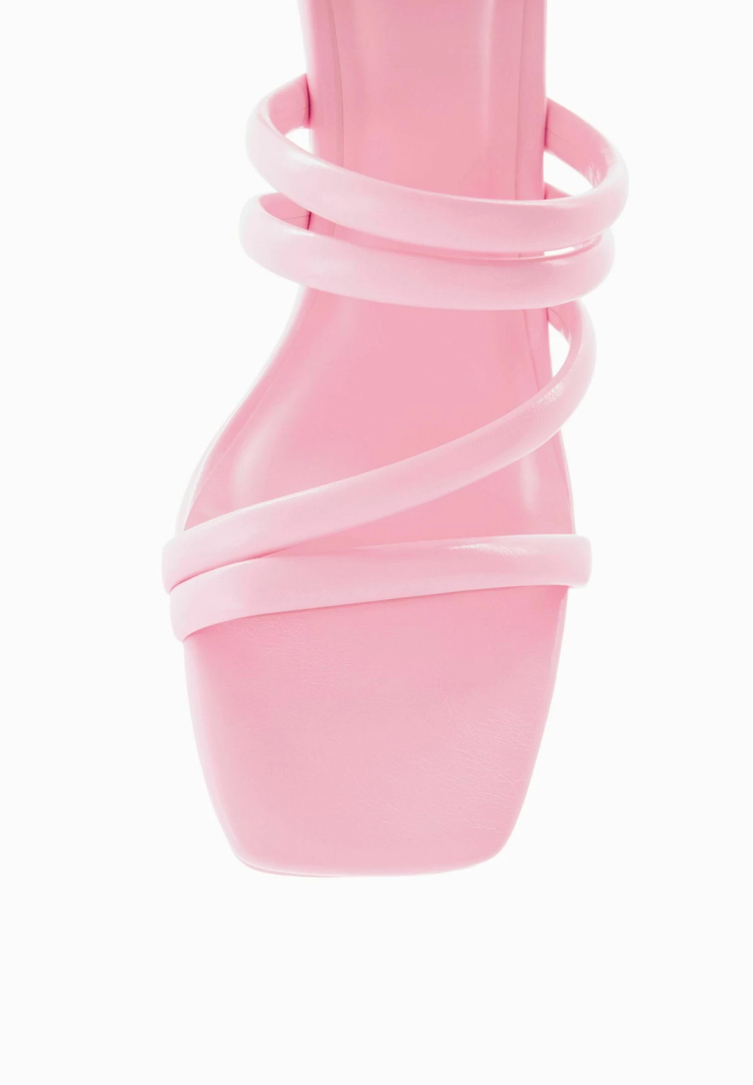 BERSHKA Strappy Stiletto - Muiltjes Met Hak - Pink 5 BERSHKA Strappy Stiletto - Muiltjes Met Hak - Pink - Afbeelding 5