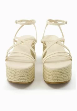 BERSHKA Multi-Strap With Ankle Strap- Sandalen Met Sleehak - Beige 11 BERSHKA Multi-Strap With Ankle Strap- Sandalen Met Sleehak - Beige -Bershka 0e71ce7480d34c7fa5e0650d5d013fa4