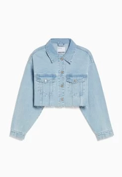 BERSHKA Spijkerjas - Light Blue -Bershka 0f9ec6a1ccdb41bfb51737c13a46ffe6