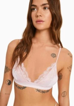 BERSHKA Blonde - Bikinitop - Light Pink -Bershka 0ffd9c168e024bca9ff536aea9fc4d14