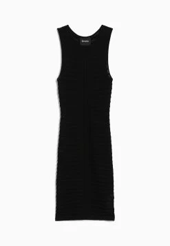 BERSHKA Sleeveless Transparent00587686 - Gebreide Jurk - Black 10 BERSHKA Sleeveless Transparent00587686 - Gebreide Jurk - Black -Bershka 1019f369b7614d178f67b6040d9ec89e