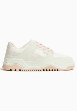 BERSHKA Chunky- Sneakers Laag - Pink -Bershka 114aad543ae44ec993d7f302553deb24