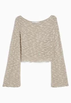 BERSHKA Open - Trui - Sand 10 BERSHKA Open - Trui - Sand -Bershka 119d2bb8ca61450581f901b69171e414