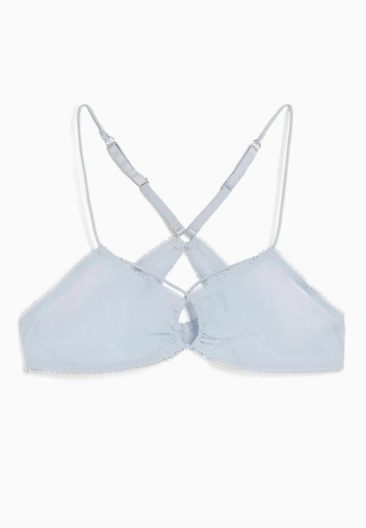 BERSHKA With Gathered Detail - Bikinitop - Blue 6 BERSHKA With Gathered Detail - Bikinitop - Blue - Afbeelding 6