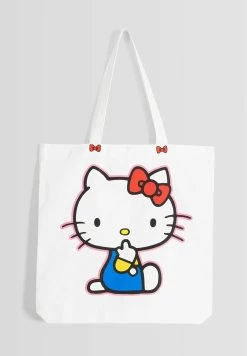 BERSHKA Hello Kitty Printed - Shopper - White -Bershka 166d185a31774efba7ad2081c9888028