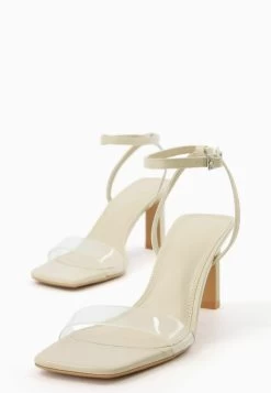 BERSHKA Strappy- Sandalen Met Hoge Hak - Transparent -Bershka 168830b39d1c422c920a349a9791d5f1