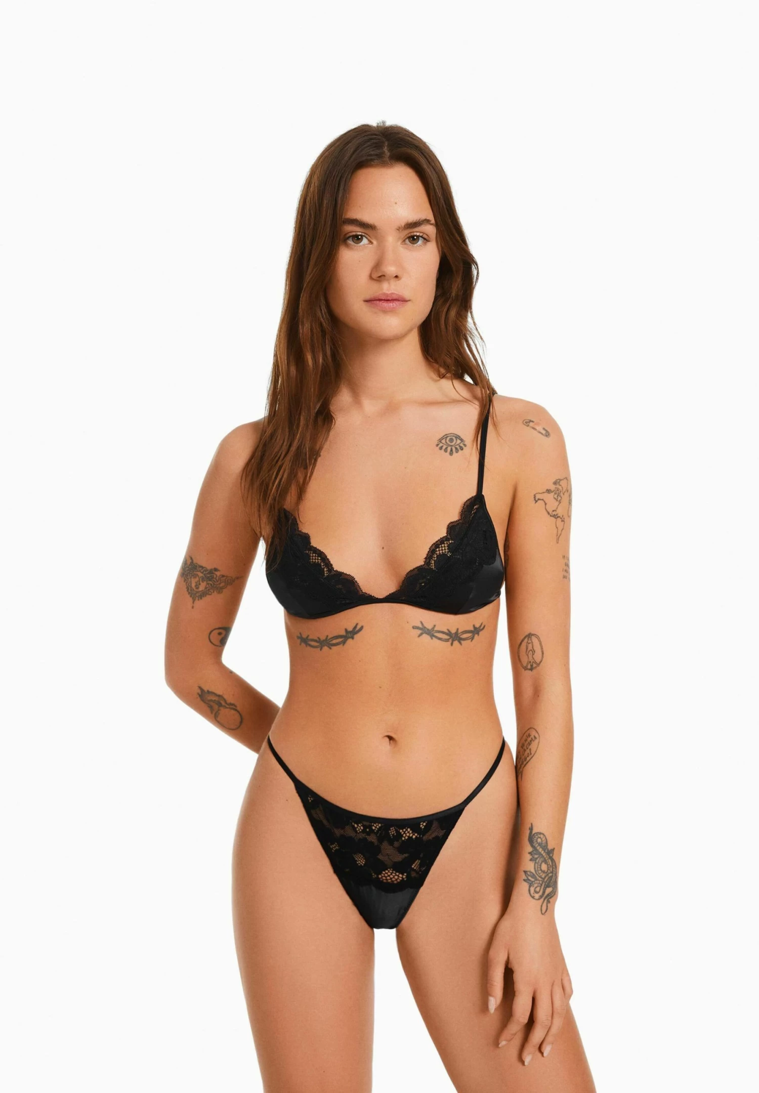 BERSHKA Blonde - Bikinitop - Black 1 BERSHKA Blonde - Bikinitop - Black