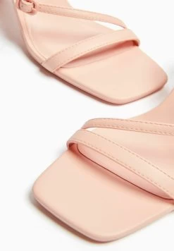 BERSHKA With Ankle Strap - Strappy 11720160 - Sandalen - Light Pink -Bershka 1a2d4f8bde3242ef9917a9c93f87b52c