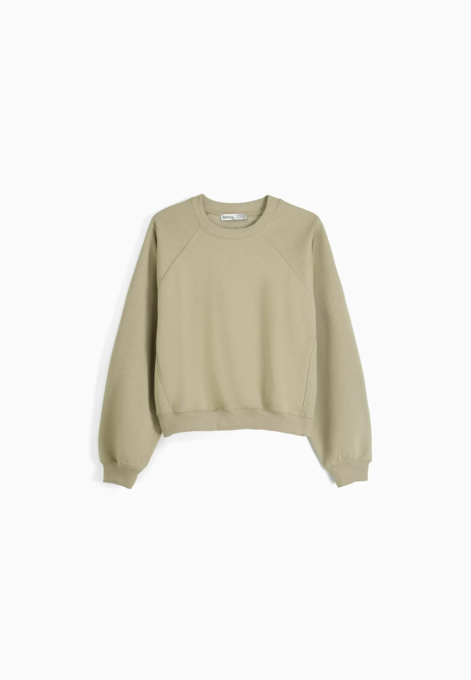 BERSHKA Raglan Sleeve - Sweater - Sand 5 BERSHKA Raglan Sleeve - Sweater - Sand - Afbeelding 5