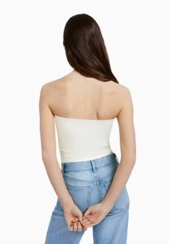 BERSHKA 2-Pack - Bandeau - Top - White -Bershka 1b22fca15b4b481e914afccd9252ebd0