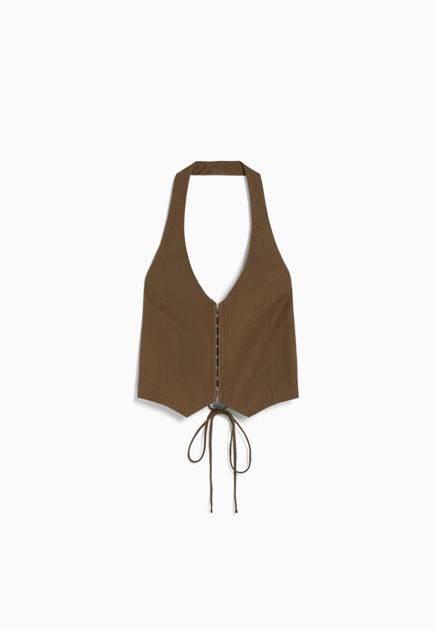 BERSHKA Bodywarmer - Sand 6 BERSHKA Bodywarmer - Sand - Afbeelding 6