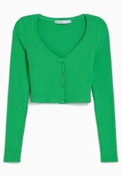 BERSHKA Buttoned - Vest - Evergreen 10 BERSHKA Buttoned - Vest - Evergreen -Bershka 1e59ddd69390438480ed8b71e8d3472b