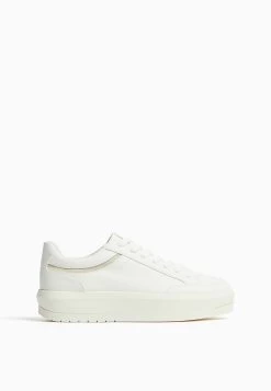 BERSHKA Sneakers Laag - White 13 BERSHKA Sneakers Laag - White -Bershka 1febd131b2c34359a6879048947b0f74