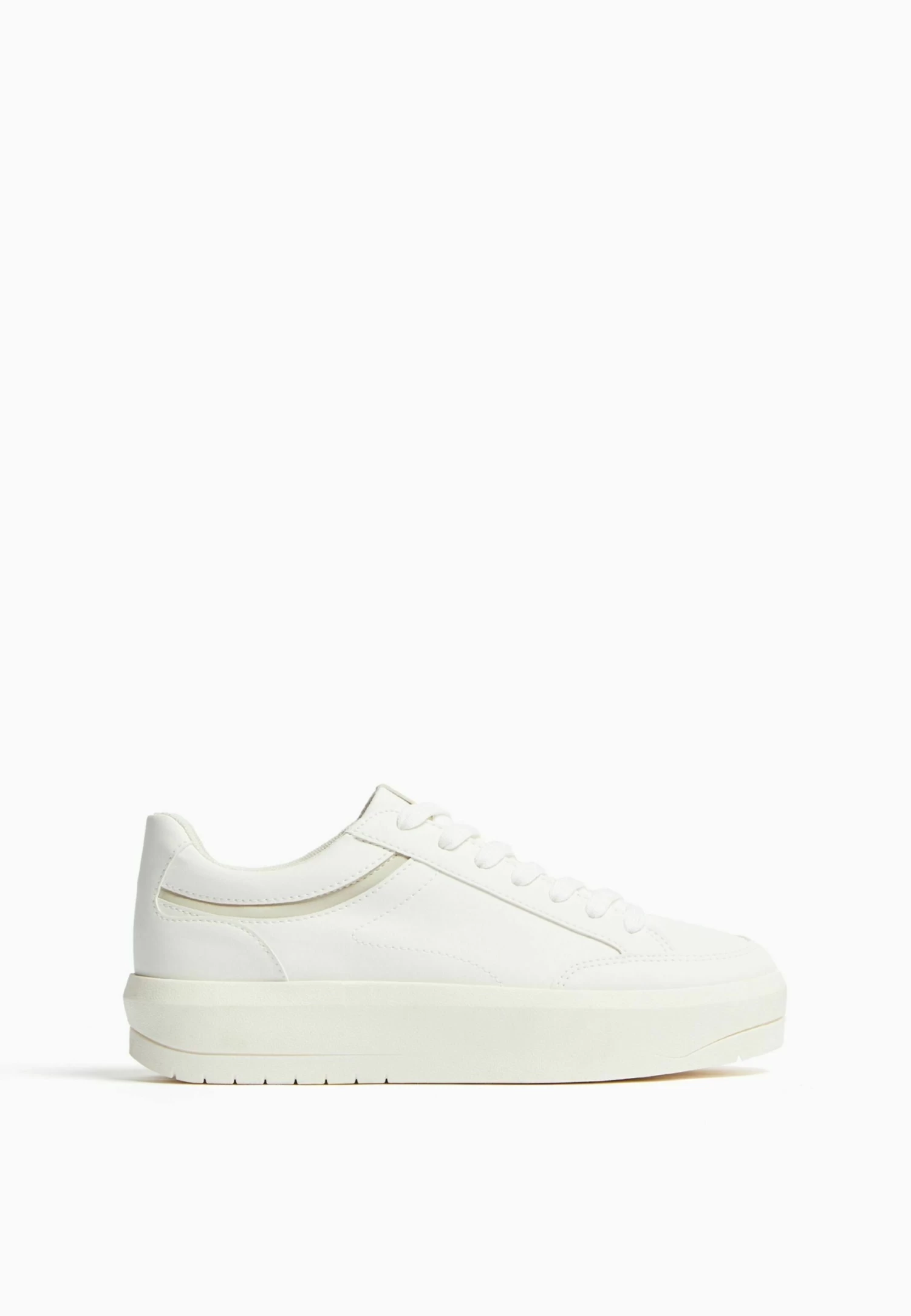 BERSHKA Sneakers Laag - White 7 BERSHKA Sneakers Laag - White - Afbeelding 7