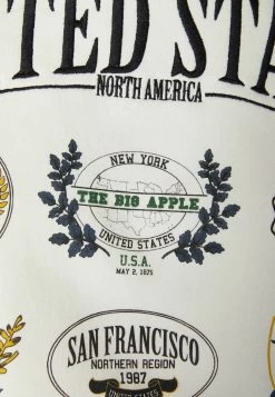 BERSHKA Embroidered - Sweater - Off White -Bershka 20b6aa8b6936465b936b59858c2dd0eb