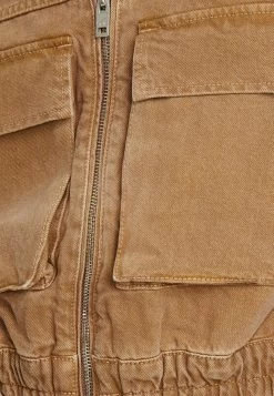 BERSHKA With Pockets - Spijkerjas - Camel -Bershka 20c1cf1c147242f8a7333deb3b52d08f