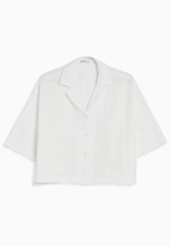 BERSHKA Rustic With Kimono Effect - Overhemdblouse - Off White 10 BERSHKA Rustic With Kimono Effect - Overhemdblouse - Off White -Bershka 21688ab32622447c953a2c46041afa81