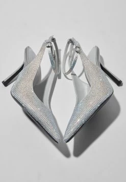 BERSHKA Rhinestone - Klassieke Pumps - Silver Coloured 11 BERSHKA Rhinestone - Klassieke Pumps - Silver Coloured -Bershka 24a6eed6db8642de995e2d651c45a478