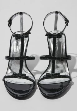 BERSHKA Bows- Sandalen Met Hoge Hak - Black -Bershka 24a8e09d2dcb437ba35067b51f4ab1ad