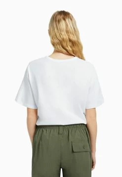 BERSHKA 2-Pack Short Sleeve - T-Shirt Basic - White -Bershka 24f1696824d04c89bcb40d1400d646da