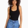 BERSHKA Mom Fit - Jeansshort - Light Blue Denim
