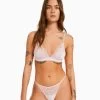 BERSHKA Blonde - Bikinitop - Light Pink