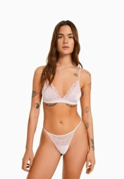 BERSHKA Blonde - Bikinitop - Light Pink