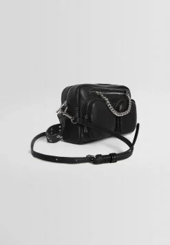 BERSHKA Chain With Pockets - Schoudertas - Black 9 BERSHKA Chain With Pockets - Schoudertas - Black -Bershka 27cfdc1023d1483b8605974d5cf5adb7
