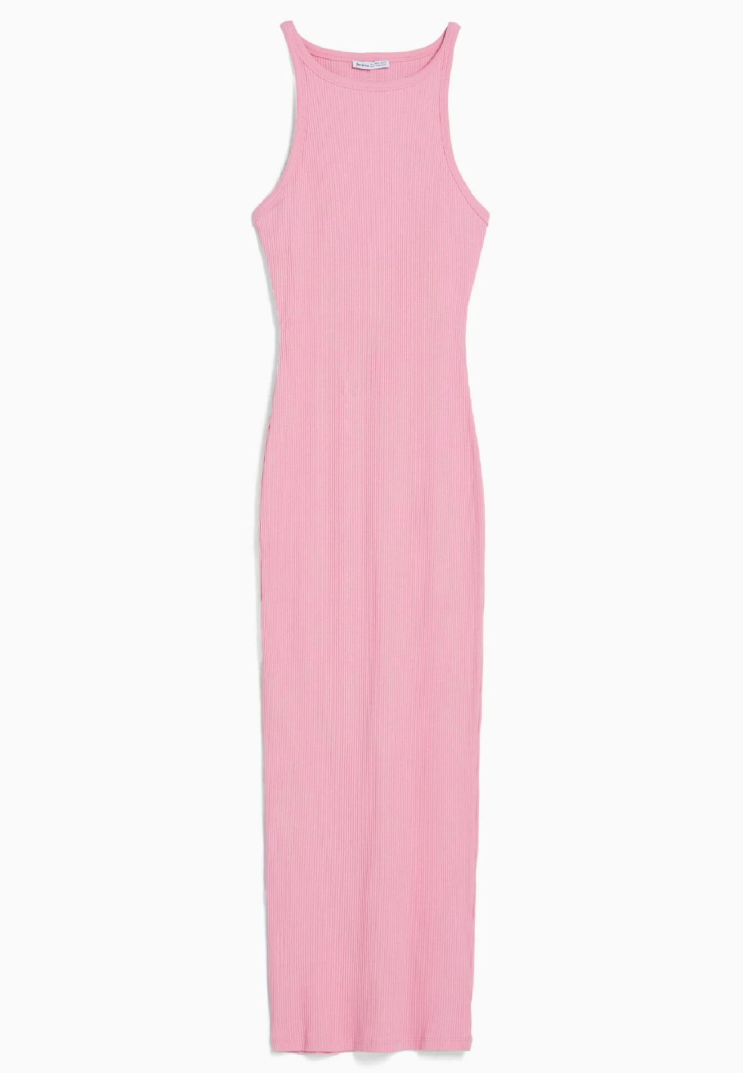 BERSHKA Midi - Etui-Jurk - Light Pink 5 BERSHKA Midi - Etui-Jurk - Light Pink - Afbeelding 5