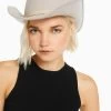 BERSHKA With Detail_Cowboy- Hoed - Beige