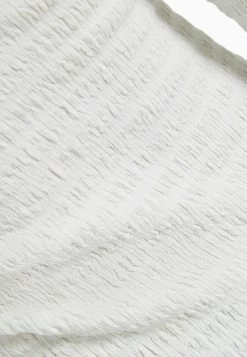 BERSHKA Opening At The Back And Bow - Long Sleeve - Etui-Jurk - Beige -Bershka 3490b0ee97f344e7946fe2a1e5d8548c