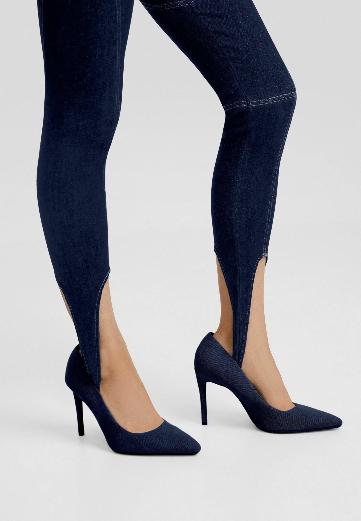 BERSHKA Jeggings - Light Blue 4 BERSHKA Jeggings - Light Blue - Afbeelding 4