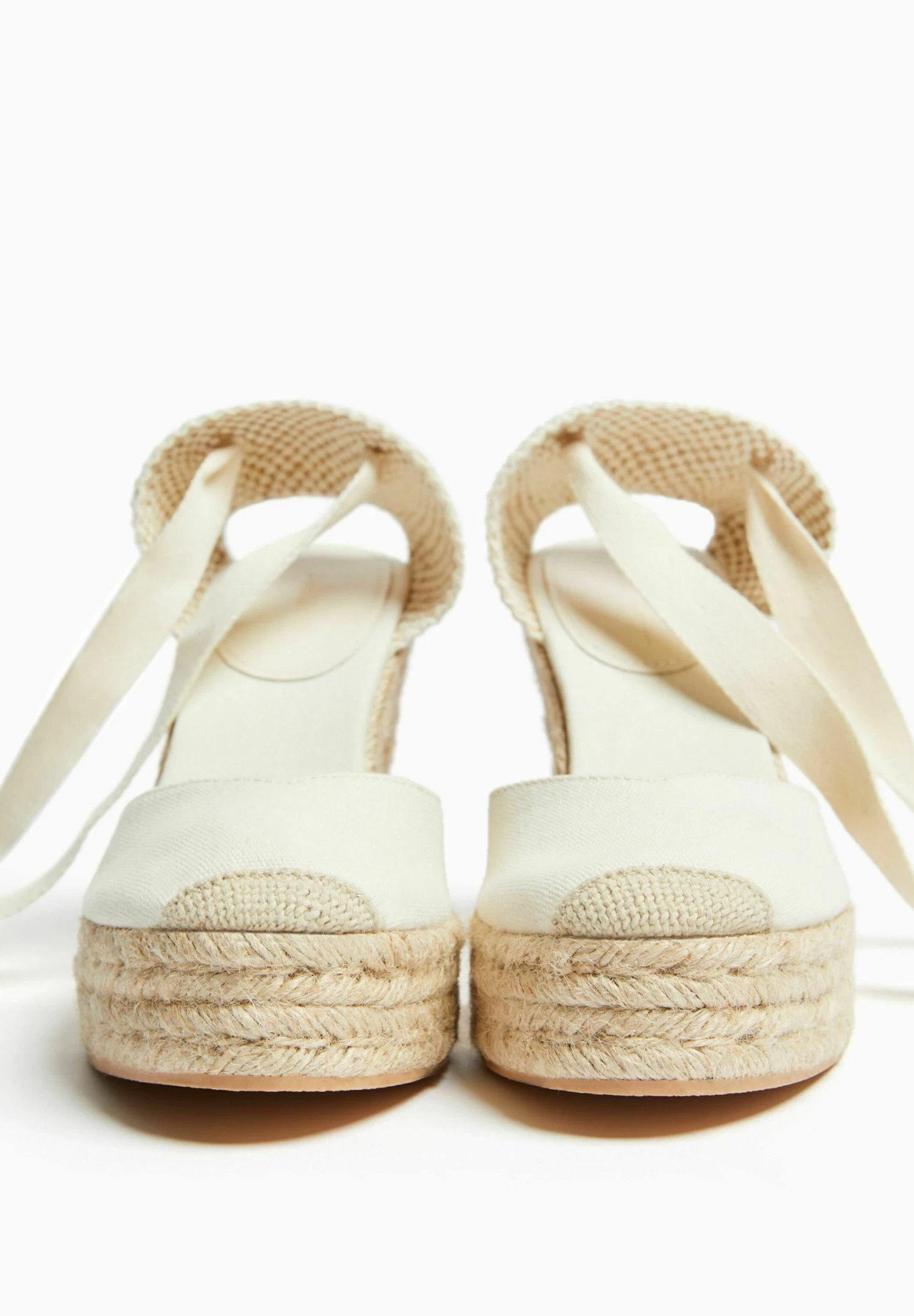 BERSHKA Hoge Hakken - Offwhite 6 BERSHKA Hoge Hakken - Offwhite - Afbeelding 6