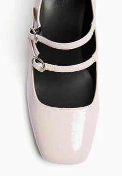 BERSHKA Mary Jane Block Heel - Klassieke Pumps - Light Pink -Bershka 3c56eaa3741c4971a010c9833c9aa689