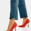 BERSHKA High-Heel - Hoge Hakken - Red