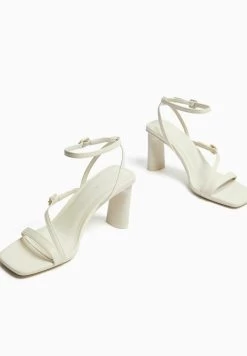 BERSHKA With Ankle Strap - Strappy 11720160 - Sandalen - White 10 BERSHKA With Ankle Strap - Strappy 11720160 - Sandalen - White -Bershka 3e3c088de30d4231ba930995e01879fe
