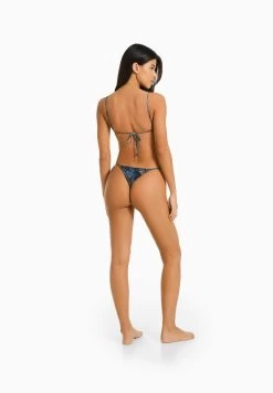 BERSHKA Paisley Print Set - Bikini - Royal Blue -Bershka 3e48f482be864e57bab4f2ebb48381d4