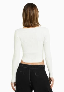 BERSHKA Corset - Longsleeve - Beige 8 BERSHKA Corset - Longsleeve - Beige -Bershka 3ef02a9eefa847f18ca661113d87142f