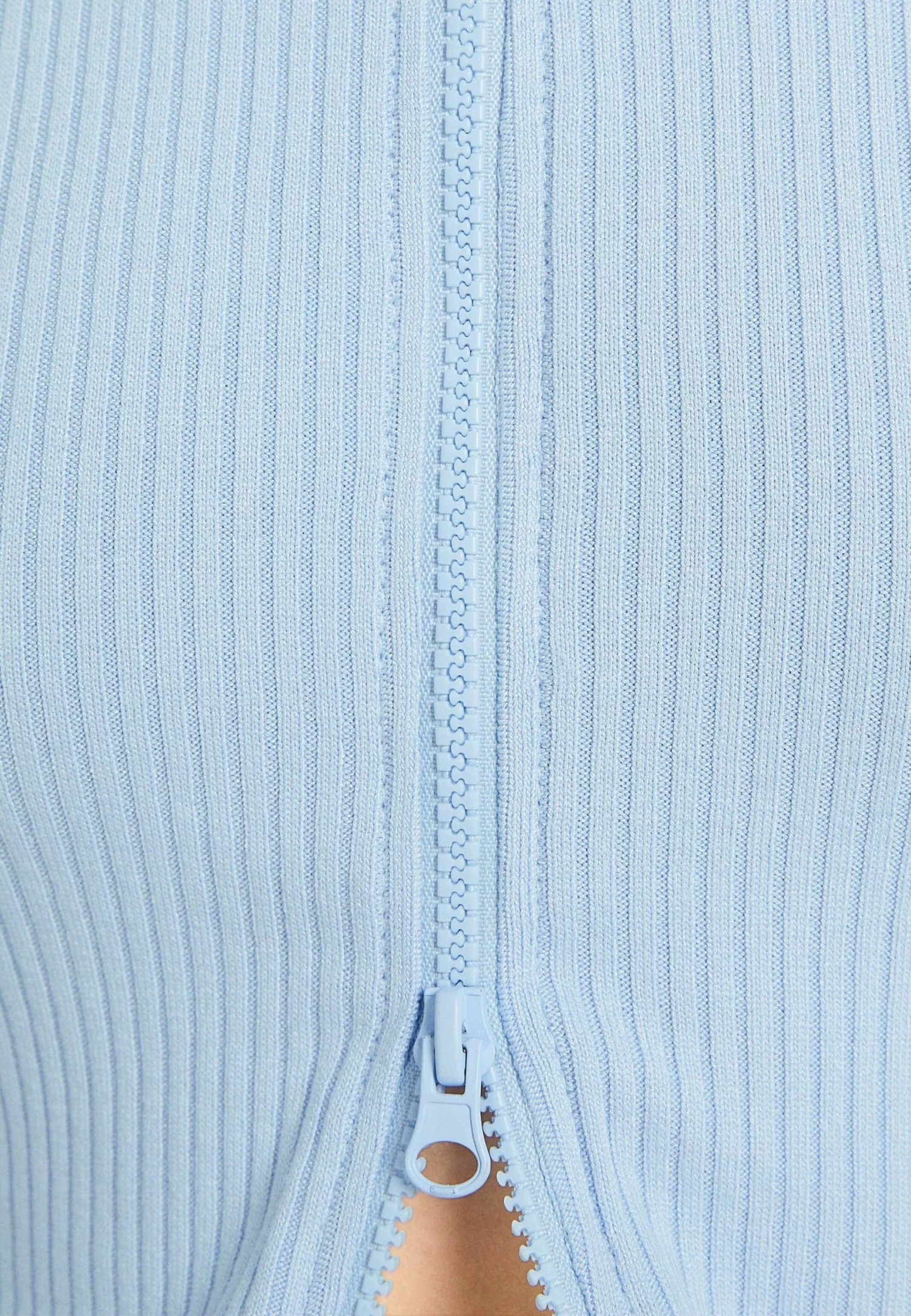 BERSHKA Vest - Light Blue 6 BERSHKA Vest - Light Blue - Afbeelding 6